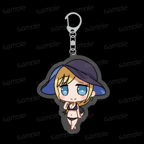 『死神坊ちゃんと黒メイド』ちびキャラアクリルキーホルダー【アリス 水着】